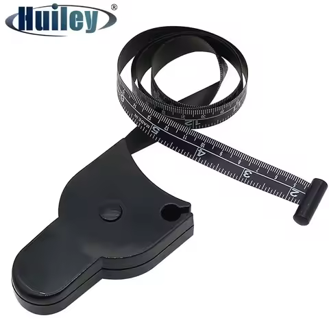 Body Waist Tape Measure 152cm/60 inch Retractable Height Measuring Ruler Muscle Measurement Tools Gy