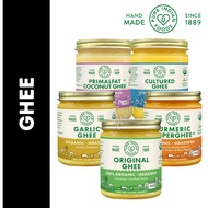 Pure Indian Foods 100% Organic Grass-Fed Ghee [Original/Cultured/Garlic/Turmeric]