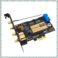 (RTQH) M.2 B Key USB3.0 & PCIe 5G Dual Bus 5G-WWAN Card Adapter Card Desktop Adapter Card with 4 Ant