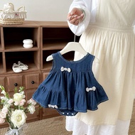 [uzfkids] Denim Cake Dress/Baby Dress/Baby Dress/Denim Dress