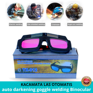 NEW Model kacamata las otomatis Binokular TX-012 | auto darkening goggle welding Binocular | kaca ma