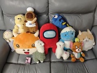 毛公仔Among us

小熊維尼

富途牛牛

人手造熊仔 hand made teddy bear

奶龍 抱抱龍 （全新未剪牌）

BB

柴犬狗狗

Finding Dory 多莉

Unic