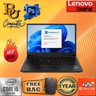 LENOVO THINKPAD e14 - CORE I5 GEN 10/ 16GB RAM / 256GB SSD / 14 INCH / WINDOW 11 PRO [ 1 TAHUN GARAN