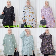 JUMBO TUNIC TOP ld 140 PB 98 CM TOP LATEST RAYON SIZE 5L 1KG FITS 3 PCS