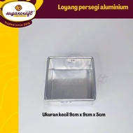 Small square pan 9cm x 9cm high 5cm custom size pan cake mold sponge cake brownies various desserts