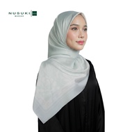 Nusuki Bawal Desert Bloom Printed Satin Hijab with Box
