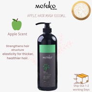Mosuko Apple hair Mask 1000ml 苹果香味发膜
