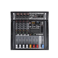 YAMAHA pmx402d pro มิกเซอร์ 4ช่องมาพร้อมกับเครื่องขยายเสียงในตัวเครื่องขยายเสียง USB เครื่องขยายเสีย