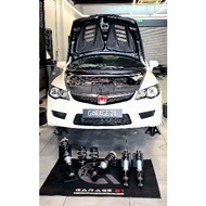 HONDA CIVIC FD2R - BC DS Series Coilover Adjustable Fully adjustable