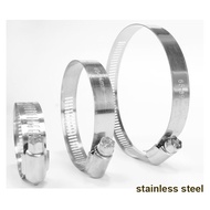 2pack 40-250Mm Stainless Steel Hoop Strong Fastener Air Pipe Water Pipe Clamp Throat Pipe Clamp Amer