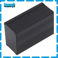 HANSQ Aluminium Electric Box, Black Split Type Electric Box, Water Proof 46*76*110mm Striped /Glossy
