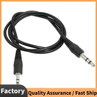 20 Inch Long 2.5mm Male to 3.5mm Male Audio Adapter Cable