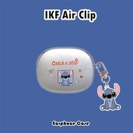 【Fast Shipment】For IKF Air Clip Case Cute Cartoon Soft Silicone Earphone Case Casing Cover