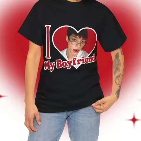 P1HARMONY Keeho Shirt P1HARMONY Keeho I Love My Boyfriend Bootleg Merch Shirt Gift Ideas for P1ece B