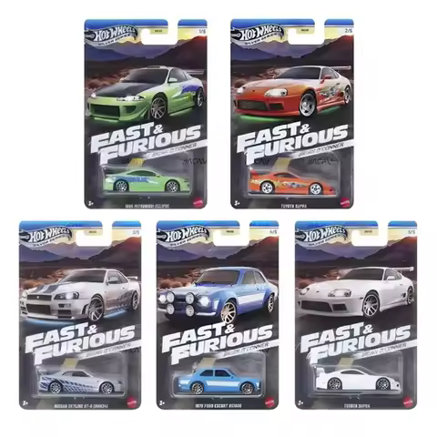 Hot Wheels Car Fast & Furious Themed Assortment 2025 Mix 1H - Brian O'Conner HNR88 H 1/64 Diecast Ve