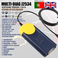 V2018.3 Multi-Diag Access J2534 Pass-Thru OBD2 Device multidiag Multi-Diag v2018