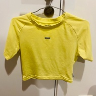 Yellow Crop Top