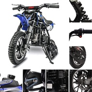 New Shop 49CC 2-Stroke Kids Dirt Off Road Mini Dirt Bike, Kid Gas Powered Dirt Bike Off Road Motorcy