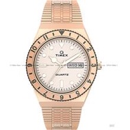 TIMEX TW2U95700 (W) Q Timex 36mm Day Date SS Bracelet Rose Gold