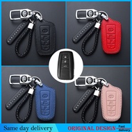 Toyota Camry Corolla Cross RAV4 CHR Altis Leather Key Case Cover Accessories