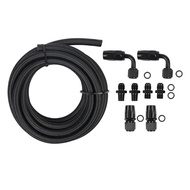 Car Modification Automatic Transmission Refrigerated Box Line Kit4l60e Black an6Black Line Oil Coole