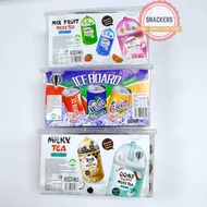 🔥Ready Stock🔥 30pcs Boba & Coconut Milk Tea / Mix Fruit / Ice Board Konjac Jelly With Box (35g x 30p