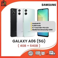 Samsung Galaxy A06 5G (4GB+64GB) | 5,000mAh Battery |  6.7" HD | Android 15 - 1 YEAR WARRANTY