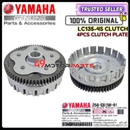 100% ORIGINAL LCES LC HAND CLUTCH LC135 ES CLUTCH PRIMARY DRIVEN GEAR / CLUTCH GEAR SET MANGKUK CLUT