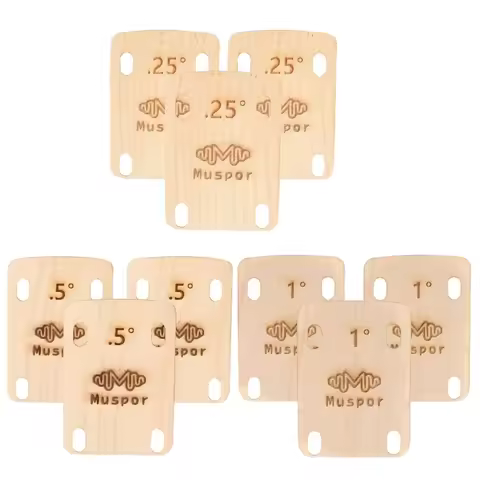 Guitar Neck Shims Brass Shims for Guitar Bass Neck Repair Guitar Accessories