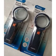 Bazic round lighted magnifier kanta lampu