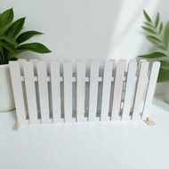 Multipurpose Wooden Fence 150 cm High - Garden Fence, Pool Divider, Minimalist Outdoor Yard Fence