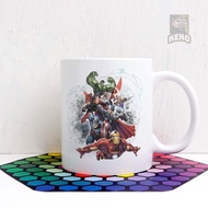 Ceramic Avengers Attack Graphic Mug Keko | Gift Mug | Gift Mug | Souvenir Mug | Custom Mug | Aesthetic Mug | Name Mug | Cute Mug | Custom Poster