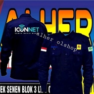 kemeja iconnet baju iconnet hem iconnet Pdh iconnet kemeja PLN baju PL