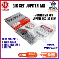 Gear set jupiter mx 135 new 50C motor part