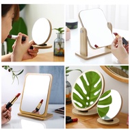 Mirror Makeup Stand Mirror Cermin Makeup Cermin Meja Solek