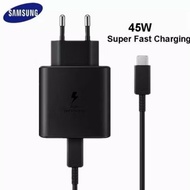 SAMSUNG 45W CHARGER SUPER FAST CHARGINGOriginal TYPE C TO C CABLE WARRANTY 45W Charger Type C Charge