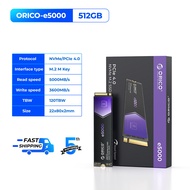 ORICO 5000 MB/giây SSD NVMe M.2 2280 4TB 2TB 1TB nội bộ trạng thái rắn ổ cứng M2 PCIe 4.0x4 2280 ổ đ