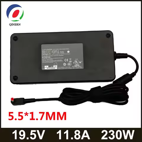 19.5V 11.8A 5.5*1.7MM 230W Laptop AC Adapter Charger For Acer N17C1 N1812 N18W3 N20C1 NITRO 5 AN517-