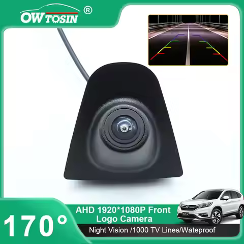 For Honda CR-V CRV HR-V HRV Vezel RU RW RT RY 2017 2018 2019 ~2022 Front Logo Camera Fisheye Lens AH