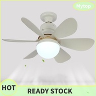 [Mytop.sg] E26/27 Socket Fan LED Light Ceiling Fans with Lights 40W/30W for Bedroom Kitchen