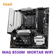Used For MSI MAG B550M MORTAR WIFI Socket AM4 B550 Motherboard DDR4 PCI-E 4.0 Support RYZEN 9 5900X 