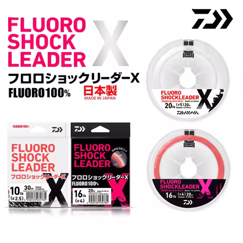 DAIWA FLUORO SHOCK LEADER X 20M/30M Fishing Line Made in Japan
