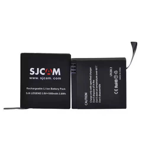 1000mAh Original SJCAM SJ6 LEGEND Battery for SJCAM SJ6 Legend Sport Action Camera Accessories