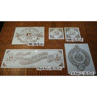 1 Package Contains 4 Malls/Calligraphy Prints