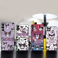 Phone Case Samsung A15 A24 A34 A54 M54 F54 M14 S23 FE S23 Plus S23 Ultra kuromi Black Case