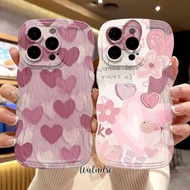 Love Wave Case Type hp Vivo Y16 Y02 Y35 Y22 Y91 Y30 Y11 Y51 2020 Y91C Y01 Y1S V15 V27 V23E V25E N307
