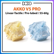 Switch Akko V5 Pro Creamy Yellow Creamy Blue 5 PIN keyboard switch Switch Akko Creamy Yellow Creamy 