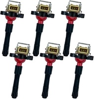 6PCS HIGH PERFORMANCE IGNITION COIL ARK-IG354-R UF354 E46 E36 E39 E38 E31 E53 E85 FOR BMW 3 5 7 8 Se