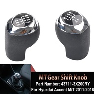 5 6 Speed Manual Gear Shift Knob Lever Stick Handball For Hyundai Elantra GT Accent Solaris Avante M