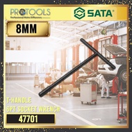 SATA T-HANDLE 6PT. SOCKET WRENCH 8MM - 47701 , 10MM - 47703